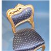 Image 3 : PAIR OF FRENCH GILT WOOD SIDE CHAIRS
