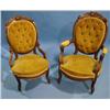 Image 1 : PAIR OF VICTORIAN PARLOR CHAIRS