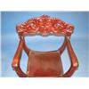 Image 2 : MAHOGANY CARVED ARM CHAIR