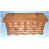 Image 1 : SPANISH STYLE PANELED BLANKET CHEST