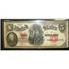 Image 1 : 1907 $5 U.S. NOTE
