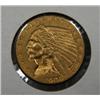 Image 1 : 1908 $2 ½ INDIAN GOLD COIN