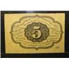 Image 2 : 1862 5¢ U.S. POSTAGE CURRENCY NOTE