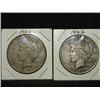 Image 1 : 1922 & 1926-D U.S. PEACE DOLLAR