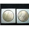 Image 2 : 1923 & 1925 U.S. PEACE DOLLARS