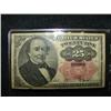 Image 1 : 1874 U.S. 25¢ FRACTIONAL CURRENCY NOTE