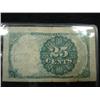 Image 2 : 1874 U.S. 25¢ FRACTIONAL CURRENCY NOTE