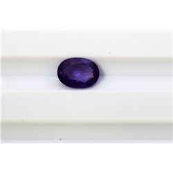 0.96ct Oval Shape  Natural Ceylon Purple Sapphire