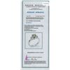 Image 2 : 1.03CT NATURAL DIAMOND 14K W/G  RING