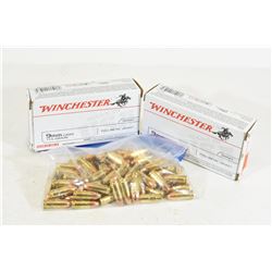 9mm Luger Ammunition and Brass