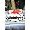 Image 1 : Mobilgas Plastic Sign 28' W 21.5' T