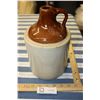 Image 1 : Stoneware Jug 9.5" T No Cracks or Chips