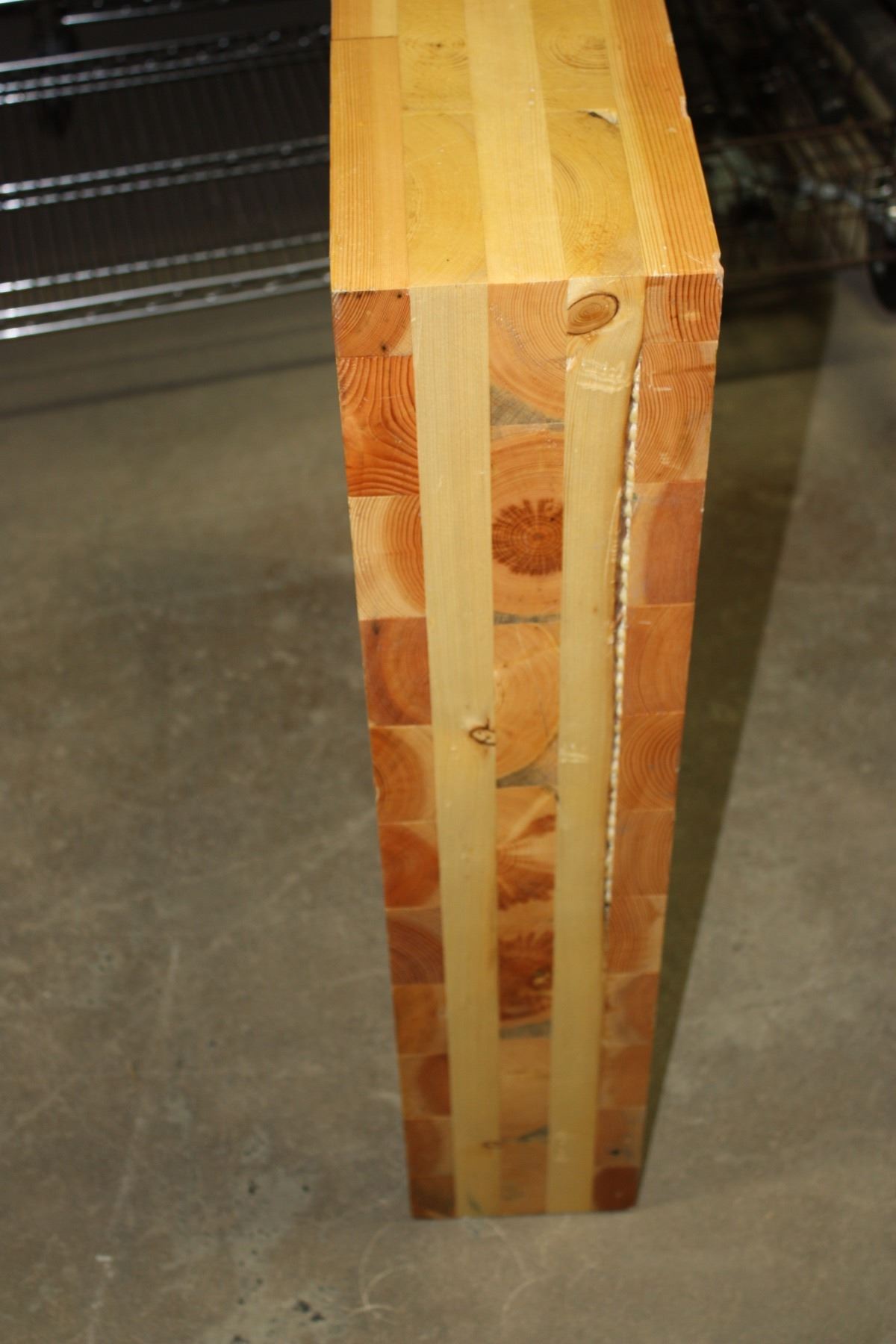 Laminated Wood Sample 24" by 33.5" by 6.5" (SOLID) Bodnarus Auctioneering