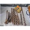 Image 6 : Various Drill Bits (Metal & Wooden)w/Enamel Pan