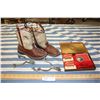Image 1 : Vintage Children's Cowboy Boots, Spurs and Etc.
