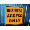 Image 1 : Business Access Only Sign