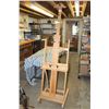 Image 3 : Art Easel on Wheels 22" W by 24" D by 60" Base T