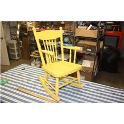 Wooden Doll Chair 25.5" Tall