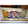 Image 1 : 3 STP Tins (Full), Auto Wax (Full) and 4 Star Tin