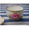 Image 3 : 3 Pieces Royal Albert Bone China (american beauty pattern)- Dish, Creamer, Sugar Bowl