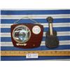 Image 1 : 2 Vintage Wall- Hanging Thermometers- 1 Saskatoon and 1 Nashville Music City