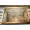 Image 2 : 7UP Wooden Crate 19.75" L by 12.25" D by 10" T