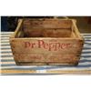 Image 1 : Dr Pepper Wooden Box 18.75" L by 12" D by 10.5"
