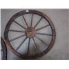 Image 4 : 2X THE MONEY - 31.5" Diameter Wooden Wheels