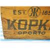 Image 5 : Antique Wooden Kopke Brandy Crate