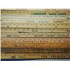 Image 3 : 20 Vintage Yardsticks *one is massey harris