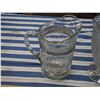 Image 3 : 2 Antique Depression Glass Pitchers