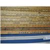 Image 4 : 20 Vintage Advertising Yardsticks