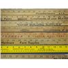 Image 4 : 19 Vintage Advertising Yardsticks