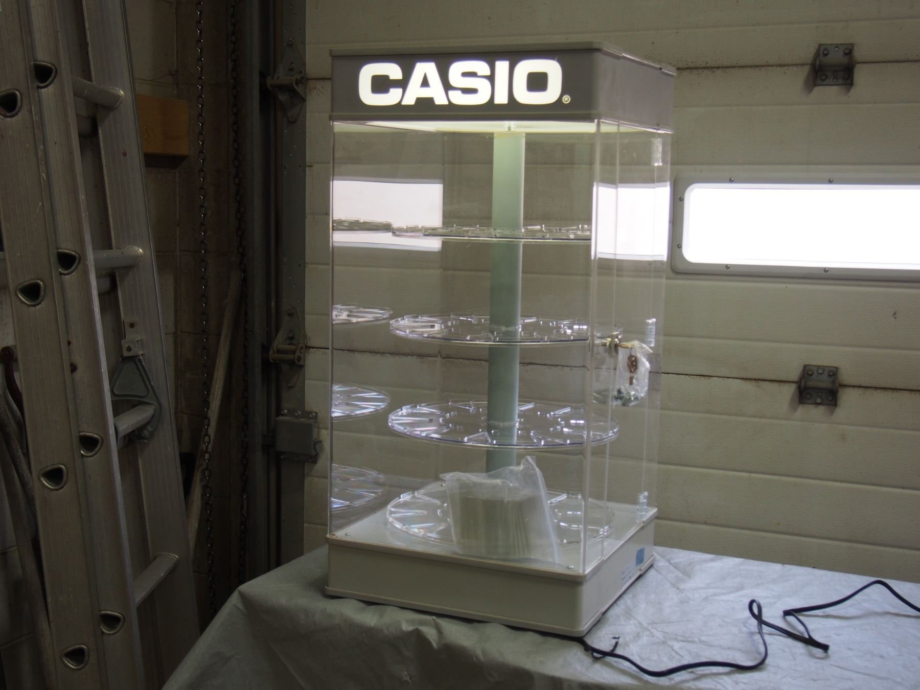 Casio Display Casio Display Case with Lights and Working Movements - Bodnarus ...