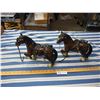 Image 1 : 2 TIMES THE MONEY: 2 Plastic Clydesdale Horse Figurines