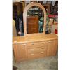 Image 1 : Dresser 59" W by 15.75" D by 29.5" T and Mirror