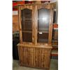 Image 1 : China Cabinet (2 Piece) 41.25"W by 18"D by 76"T