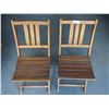 Image 1 : 2 TIMES THE MONEY: Wooden Folding Chairs