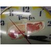 Image 7 : 'Time for Shergood' Dairy Products Advertising Clock *see description