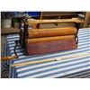 Image 1 : No. 24 Hardwood Rolls Homestead Clothes Mangle (laundry press) -Dowswell, Lees, & Co Hamilton, CA