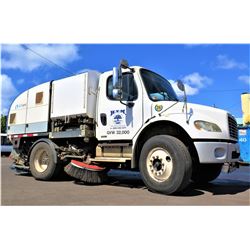 06 Freightliner Dual Steering M2 Street Sweeper (Runs Drives Sweeps Etc See Video)