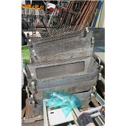 Pallet of Sifting Buckets