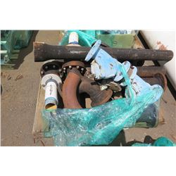 Contents of Pallet: Metal Pipe Fittings