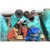Image 1 : Contents of Pallet: Valves, Coupler, Caution Tape
