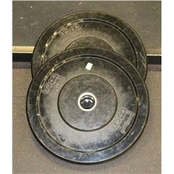 LOT OF 2 RUBBER BUMBER PLATES