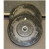 Image 1 : LOT OF 2 RUBBER BUMBER PLATES