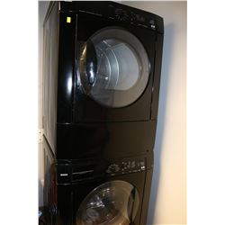 KENMORE SUPER CAPACITY STACKING WASHER AND DRYER
