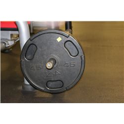 LOT OF 2 45LB WEIGHTS