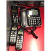 Image 1 : PHONE SYSTEM WITH 3 PHONES