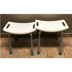 LOT OF 2 SHOWER ASSIST CHAIRS